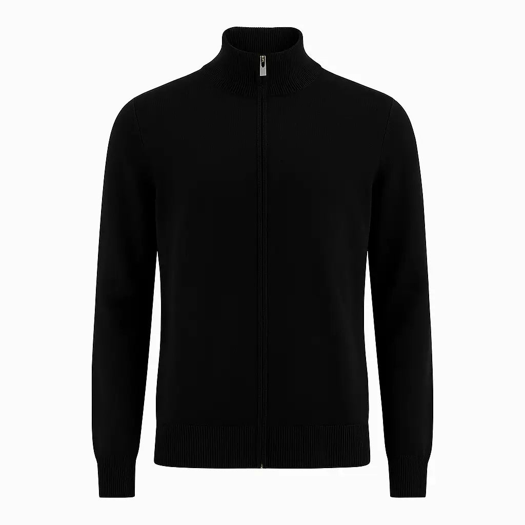 Suéter Masculino Gola Alta Zíper