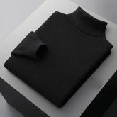 Suéter Masculino Gola Alta em Lã Merino – Linha Milano