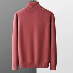 Suéter Masculino Gola Alta em Lã Merino – Linha Milano