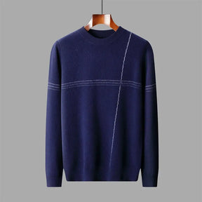 Suéter Masculino Gola Redonda em Lã Merino – Linha Alpina