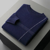 Suéter Masculino Gola Redonda em Lã Merino – Linha Alpina