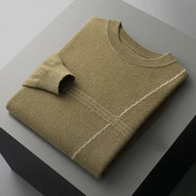 Suéter Masculino Gola Redonda em Lã Merino – Linha Alpina