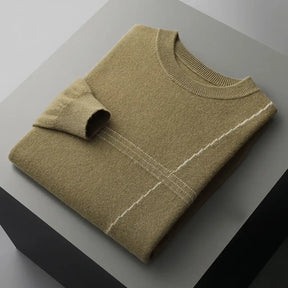 Suéter Masculino Gola Redonda em Lã Merino – Linha Alpina