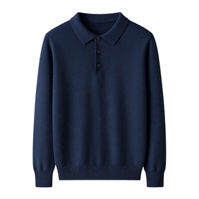 Suéter Masculino com Gola Polo