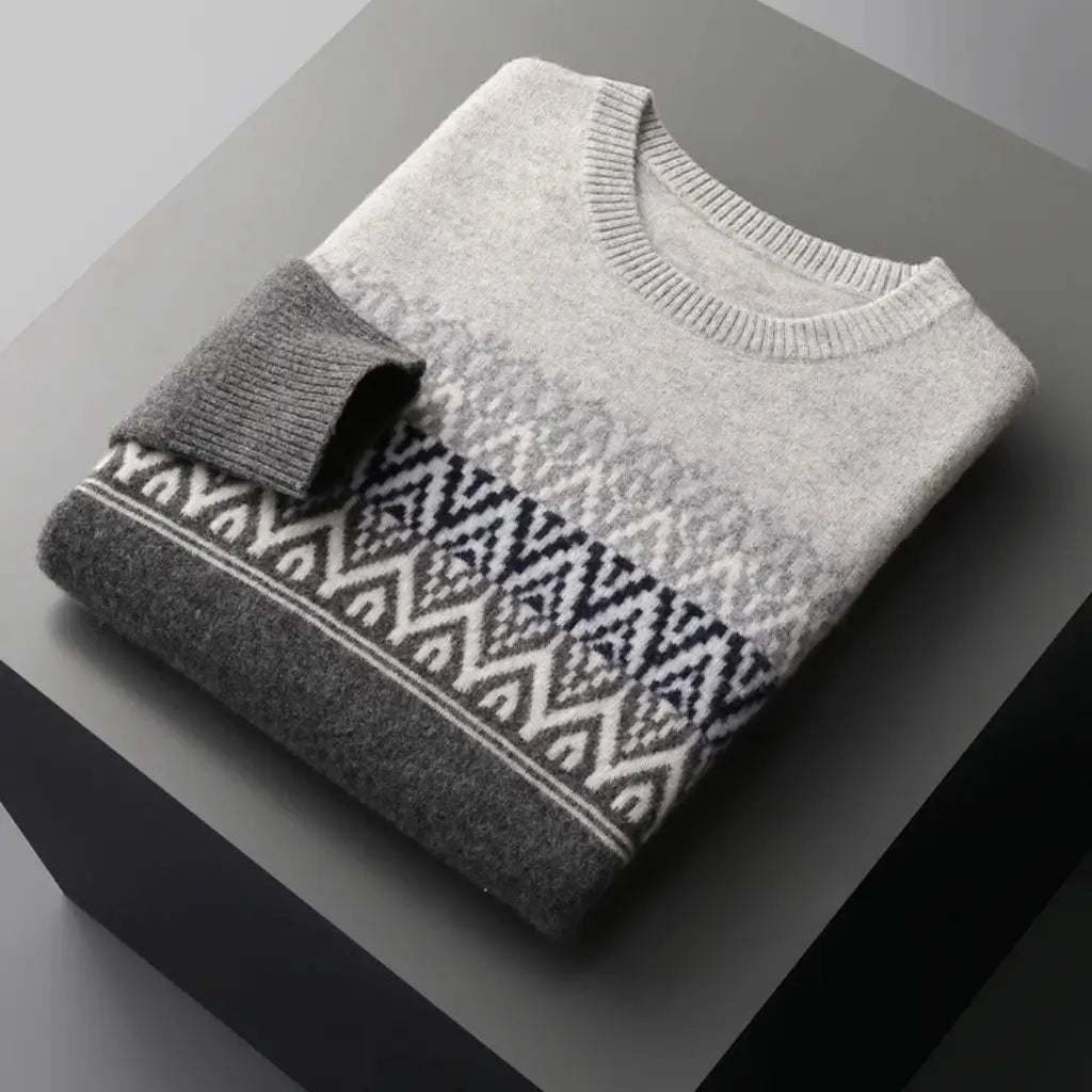 Suéter Masculino de Lã Merino 