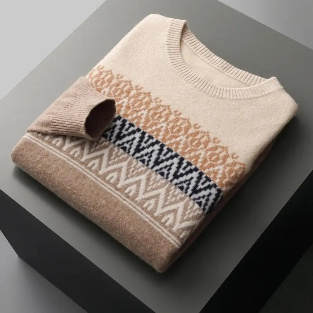 Suéter Masculino de Lã Merino 