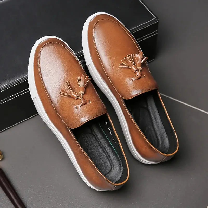 Mocassim Masculino de Couro