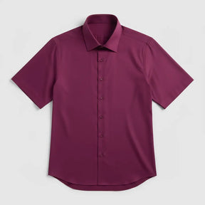 Camisa Social Masculina Manga Curta