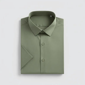 Camisa Social Masculina Manga Curta