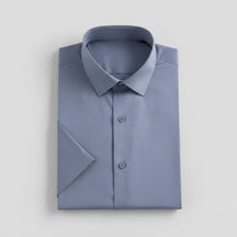 Camisa Social Masculina Manga Curta