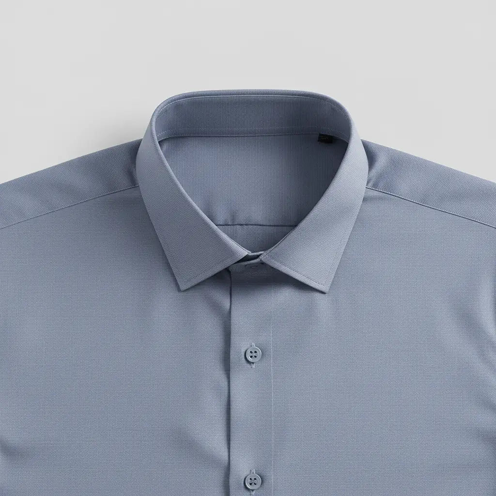 Camisa Social Masculina Manga Curta