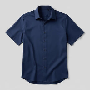 Camisa Social Masculina Manga Curta
