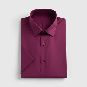 Camisa Social Masculina Manga Curta