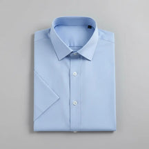 Camisa Social Masculina Manga Curta