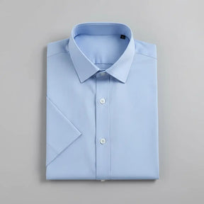 Camisa Social Masculina Manga Curta