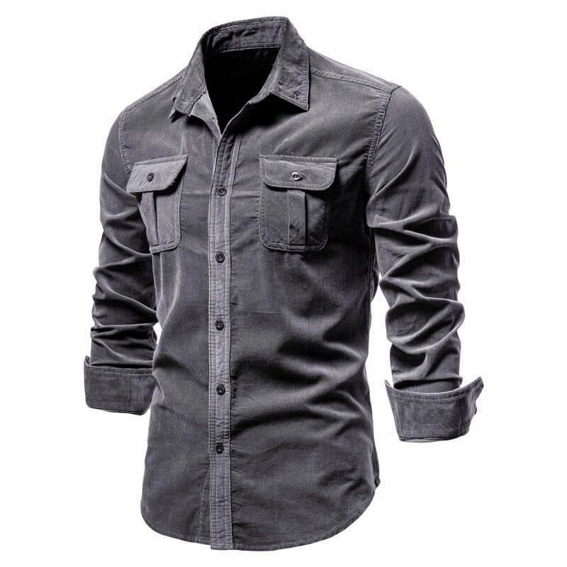 Camisa Jeans Masculina Clássica