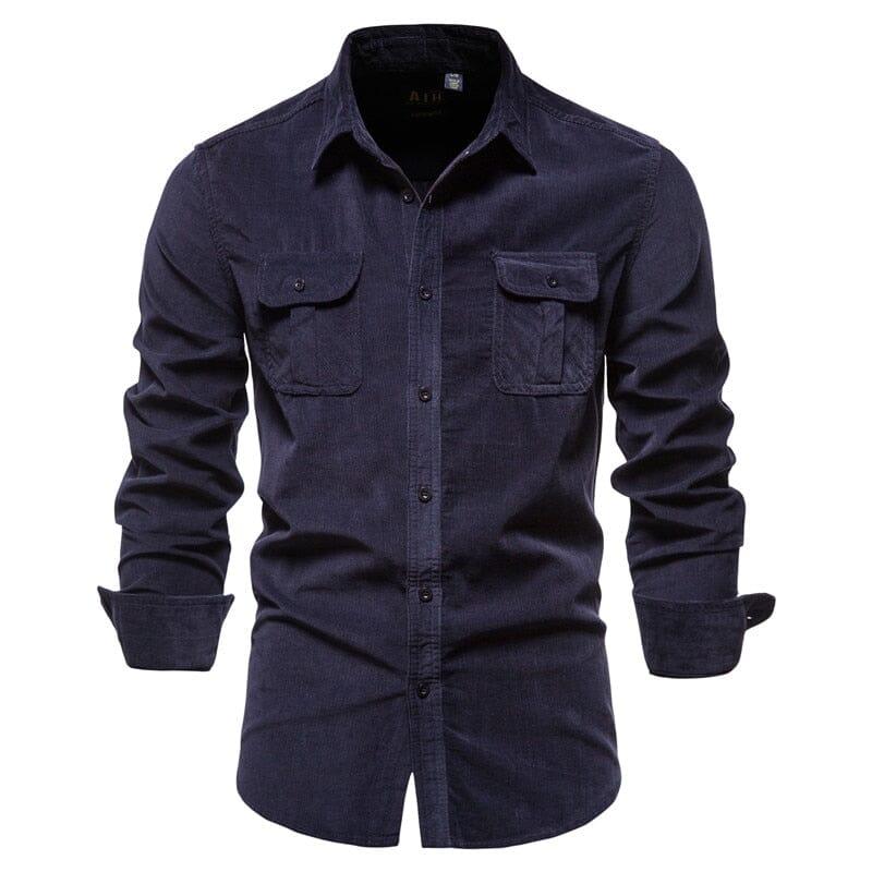 Camisa Jeans Masculina Clássica