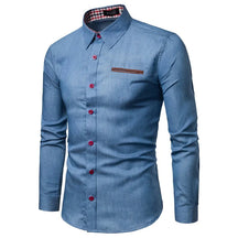 Camisa Social Jeans Slim