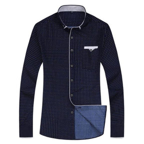 Camisa Social Masculina Com Bolso