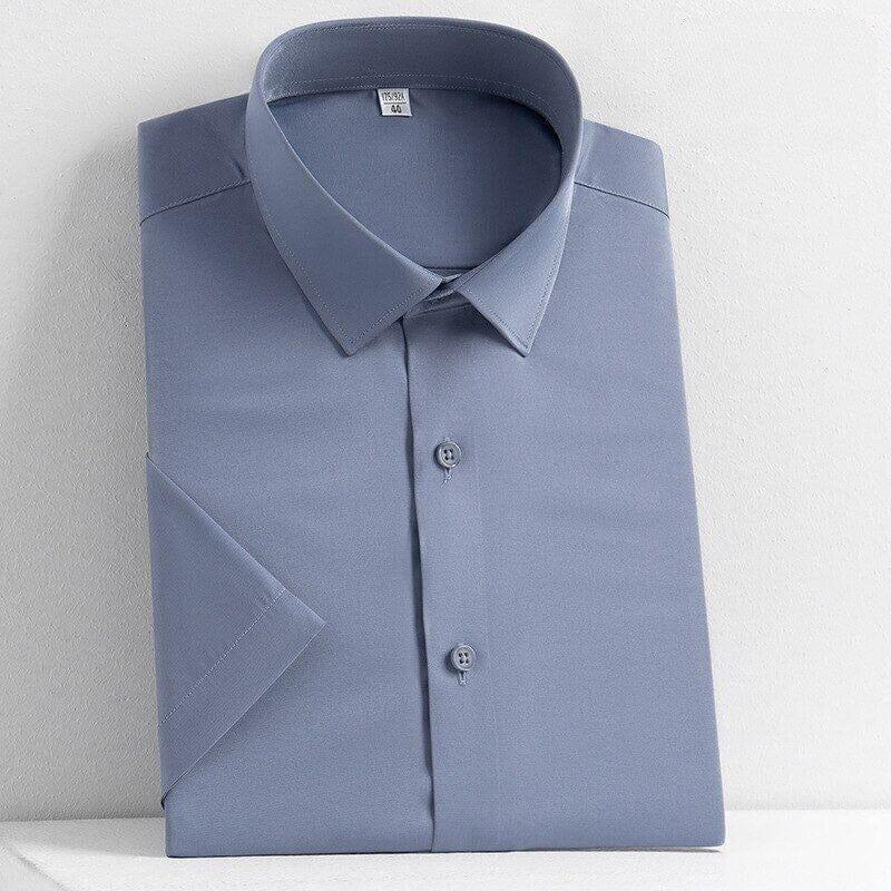 Camisa Social Masculina Manga Curta