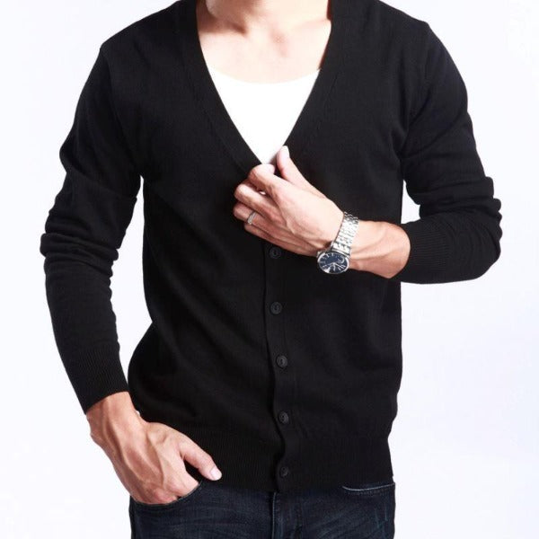 Cardigan Masculino Casual