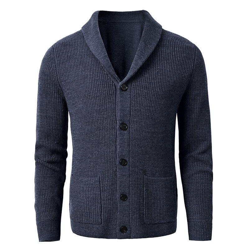 Cardigan Masculino Gola Em V Social