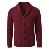 Cardigan Masculino Gola Em V Social