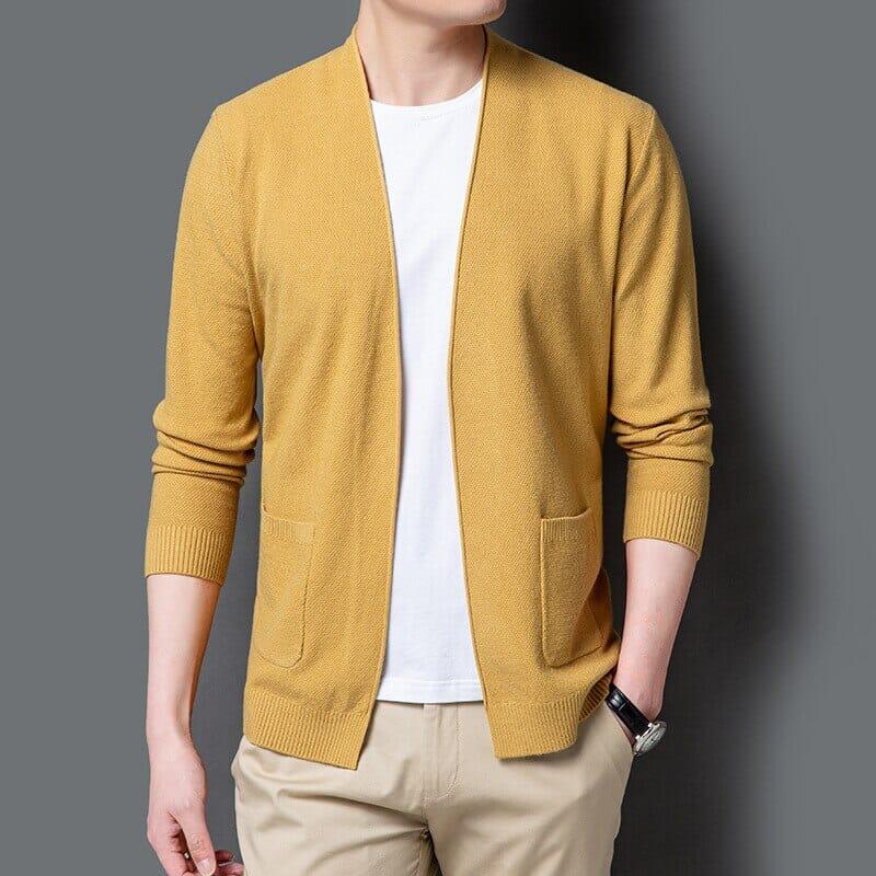 Cardigan Masculino Manga Longa Zeno