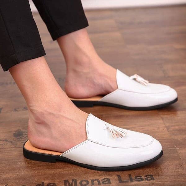 Mule best sale masculino branco